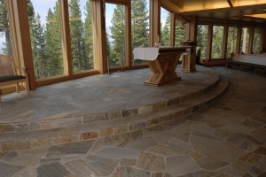 MIxed Quartzite with steps              